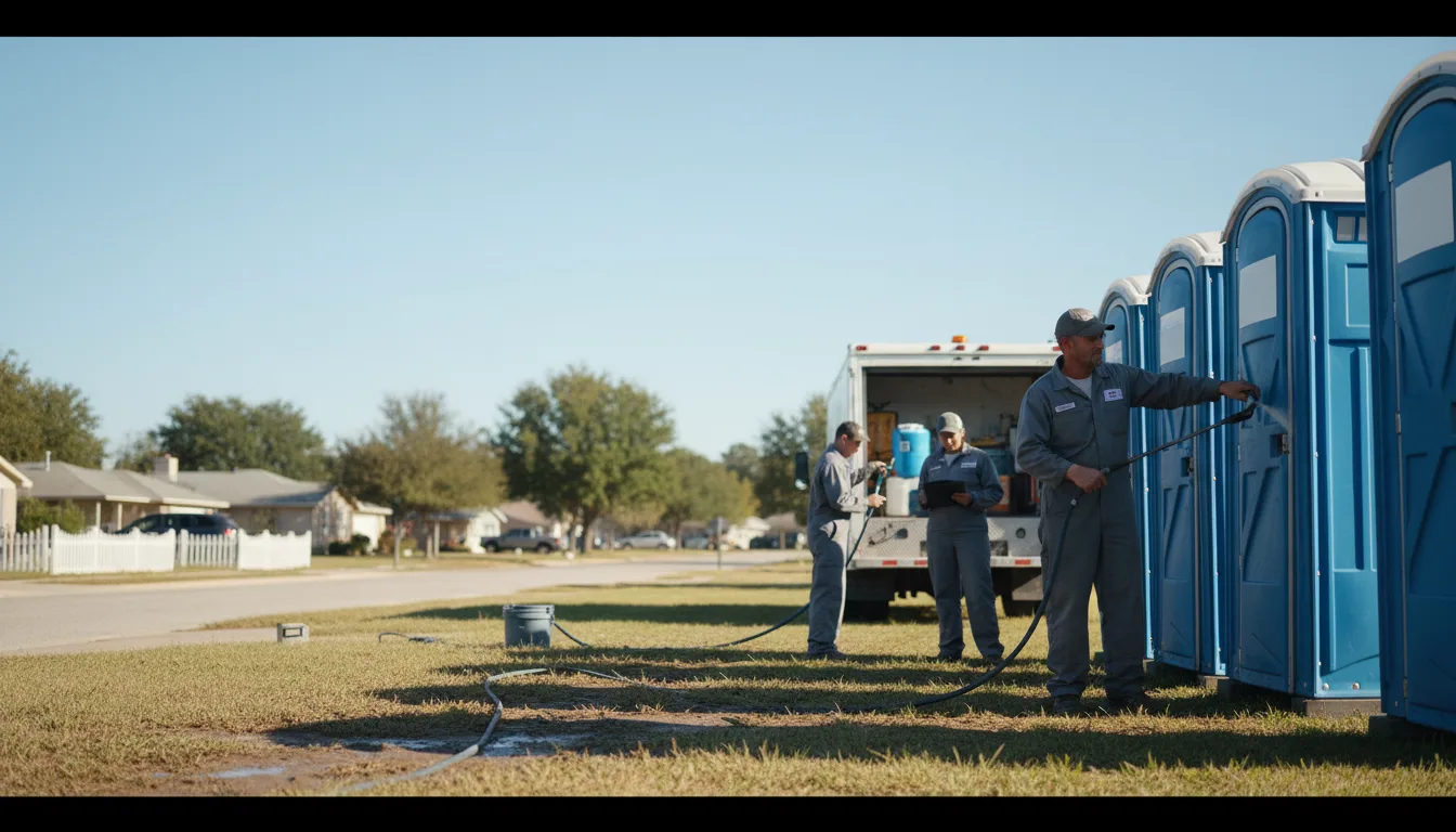 Long-Term Portable Toilet Rental in Collins, GA near me